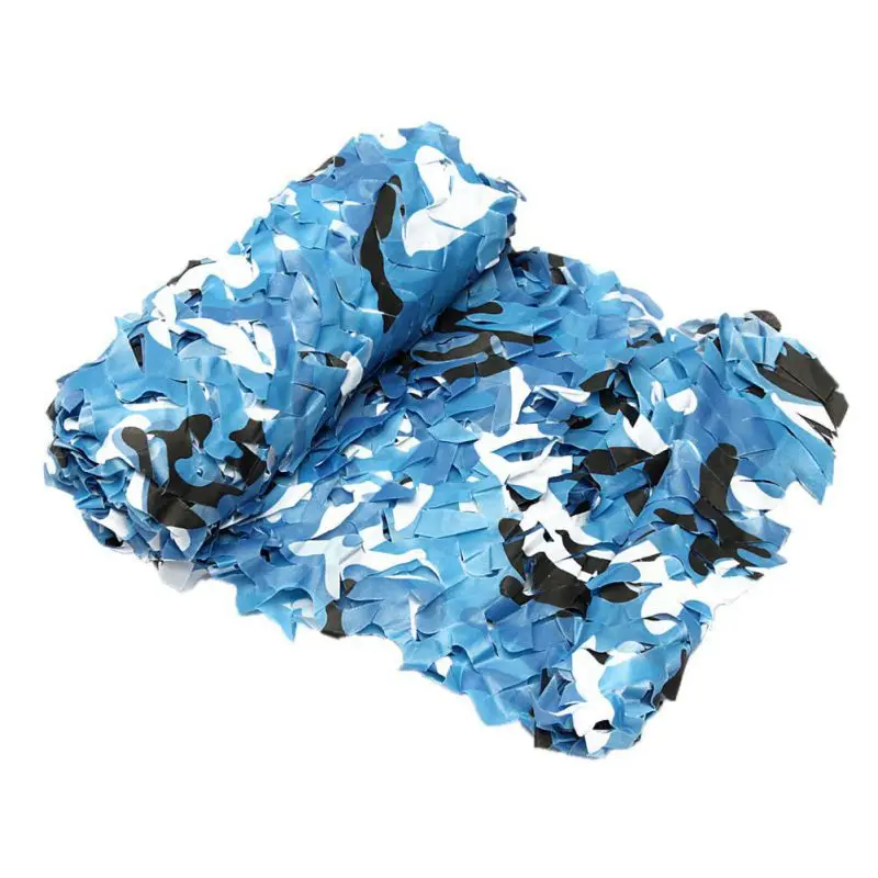 1x1 5 метров Высококачественная камуфляжная Маскировочная армейская сетка для