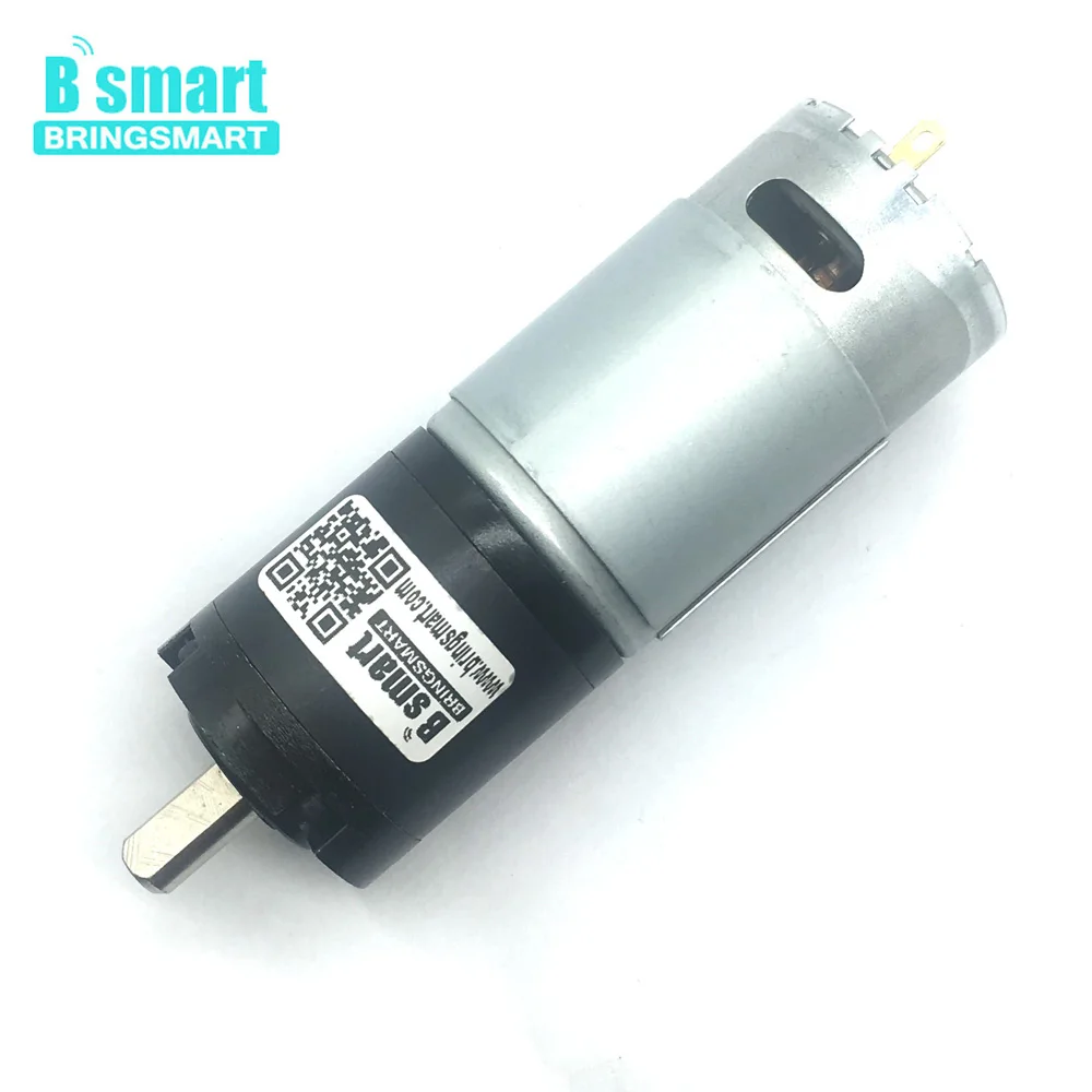 Bringsmart PG36-555 планетарный DC мотор-редуктор 12В низкоскоростной двигатель с высоким