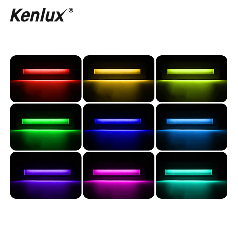 Светодиодное освещение для двери 12 Вт RGB настенный светильник KTV отеля бара