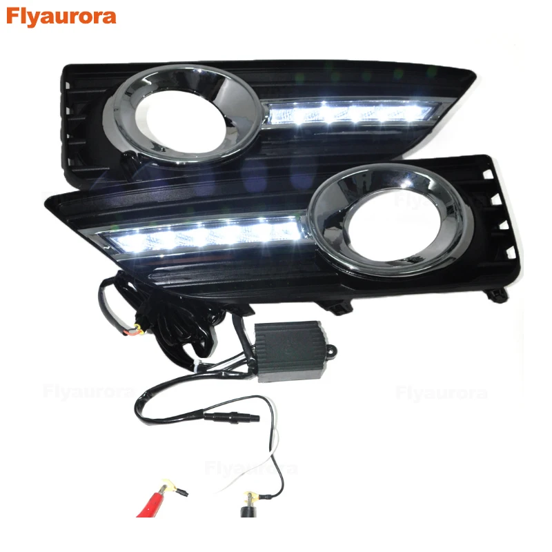 2 шт. светодиодные дневные ходовые огни для Toyota Camry 2009 2010 2011 2012 2013 2014 2015 2016 2017 2018 2019