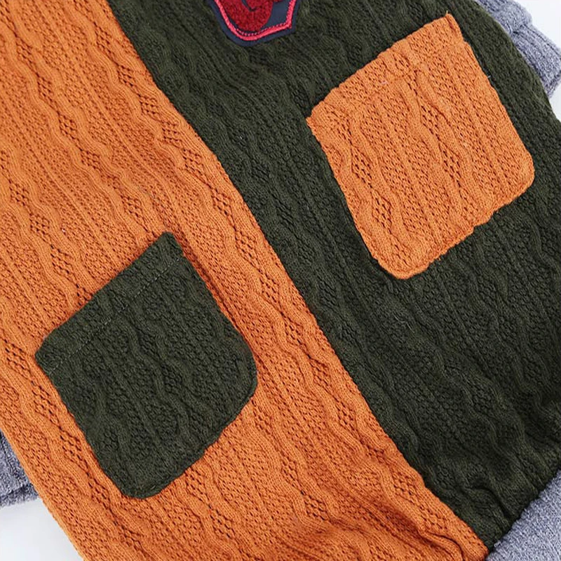 Новинка свитера для собак Одежда домашних животных наряды двухслойная