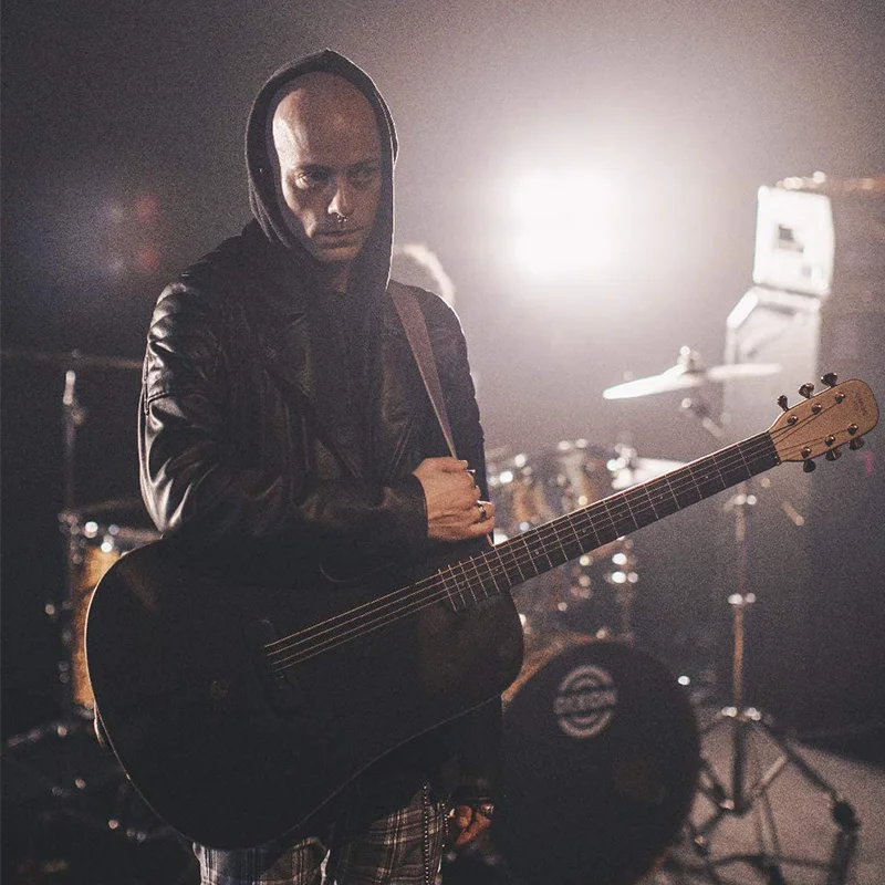 lava mich pro akustische elektrische gitarre carbon faser freeboost 41 zoll professionelle spielen gitarre mit fall pick ladekabel free global shippin