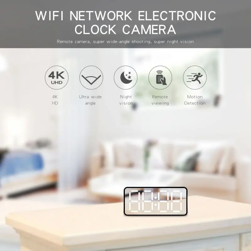 H16 мини беспроводная камера WiFi 1080p HD IP P2P DVR видеокамера будильник датчик движения