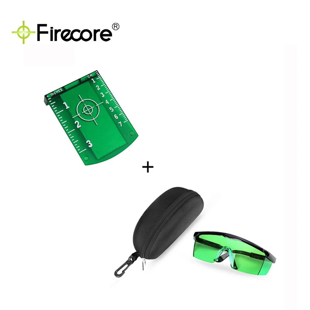 FIRECORE красные/зеленые лазерные очки + футляр для очков красная/Зеленая лазерная