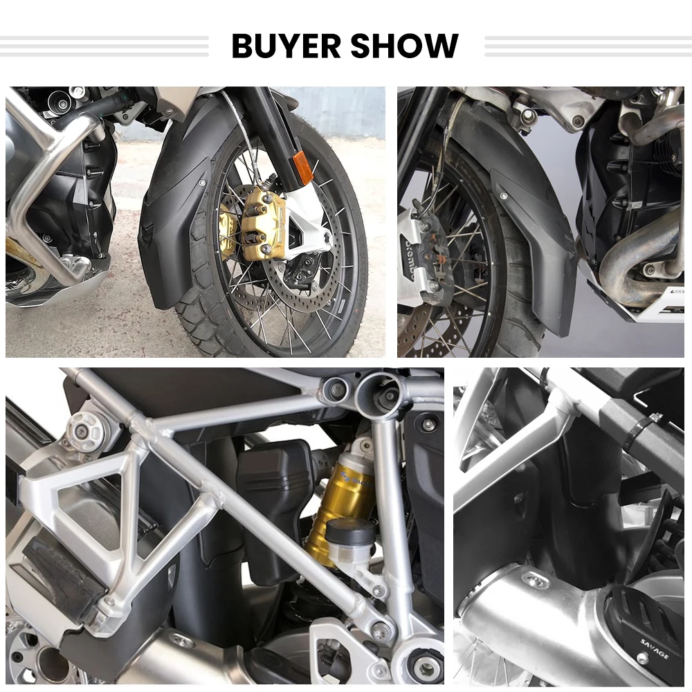 KEMiMOTO для BMW R1200GS один набор брызговик шин Hugger Крыло Fender Для R 1200 GS LC ADV 2013 2017 передний