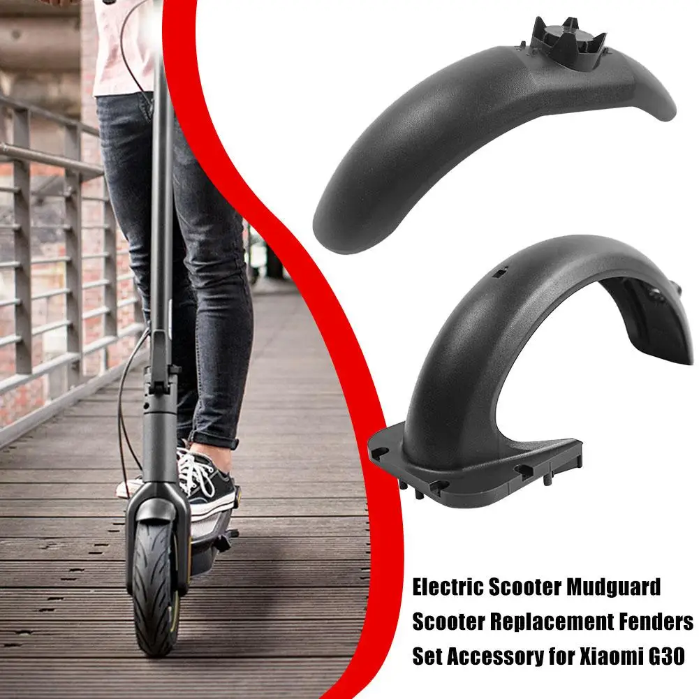 Передний/задний брызговик для шин запасные части Xiaomi G30 черный комплект