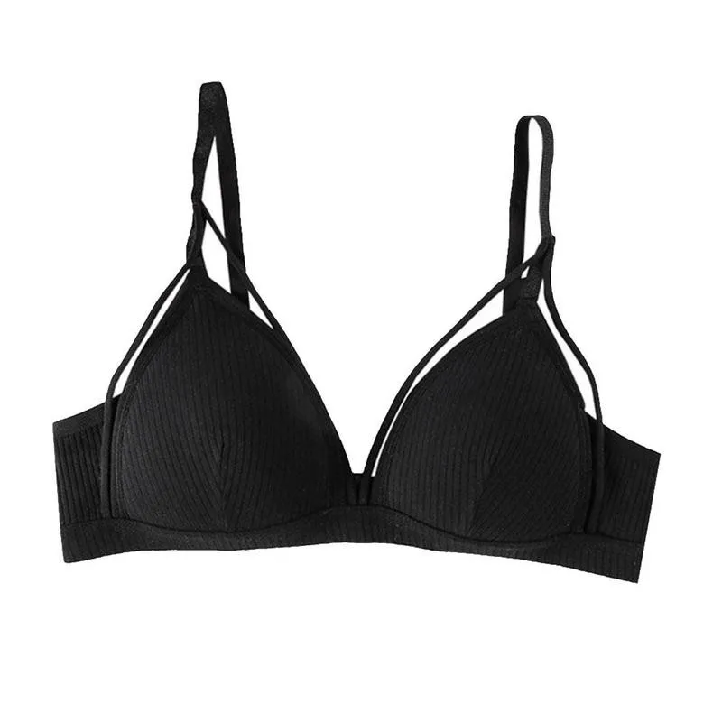 Бюстгальтер женский хлопковый с пуш-апом V8H8 | Женская одежда