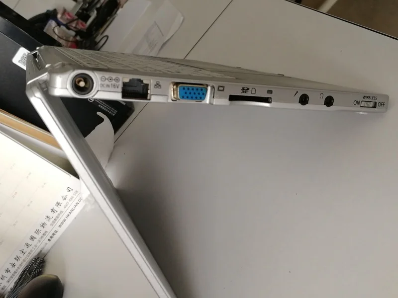 MB Star C5 SD Compact 5 с б/у планшет CF-AX2 i5 Mini SSD V12. программное обеспечение X DTS Vediamo HHT авто для Mercedes диагностический инструмент