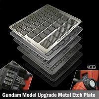 gundam models upgrade metal etch plate kit models hobby transform accessory