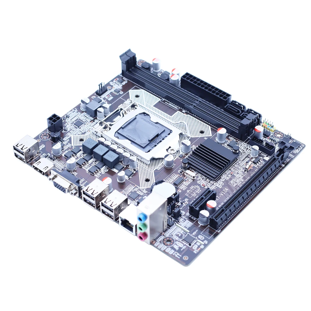Материнская плата H61 LGA 1155 DDR3 двухканальная память 16 Гб для Intel LGA1155 Core I3 I5 I7 ЦП Xeon
