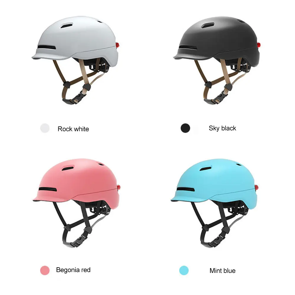 Умный шлем для электрического скутера велосипеда со светодиодной