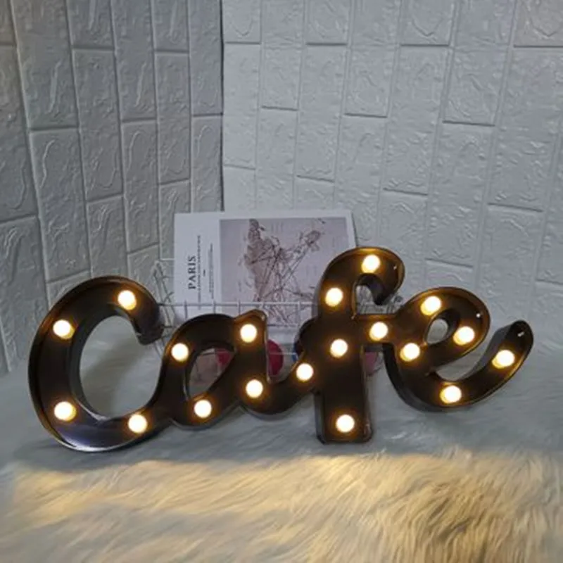 Светодиодный ночник для бара моделисветильник лампа с надписями декор помещений