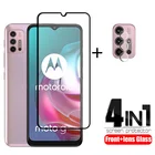 4 в 1 для мотоцикла Moto G30 стекло для Moto G30 закаленное стекло полное покрытие клей HD пленка защита для экрана для Moto G30 стекло для объектива