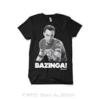 Мужская летняя футболка с принтом, Официальная Лицензия, Tbbt, Шелдон говорит Базинга! Мужская футболка, Размеры S Xxl