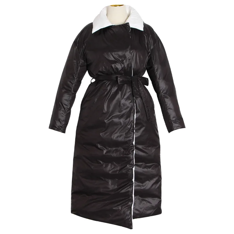 Двусторонняя Женская хлопковая одежда в западном стиле контрастных цветов