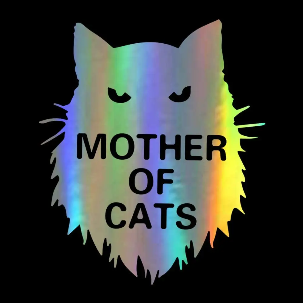 

Meitinalife Mother of Cats Car Stickers and Decals Funny Cat Mom Cartoon Kitten Car Styling Bumper Sticker Vinyl Decal for Cars