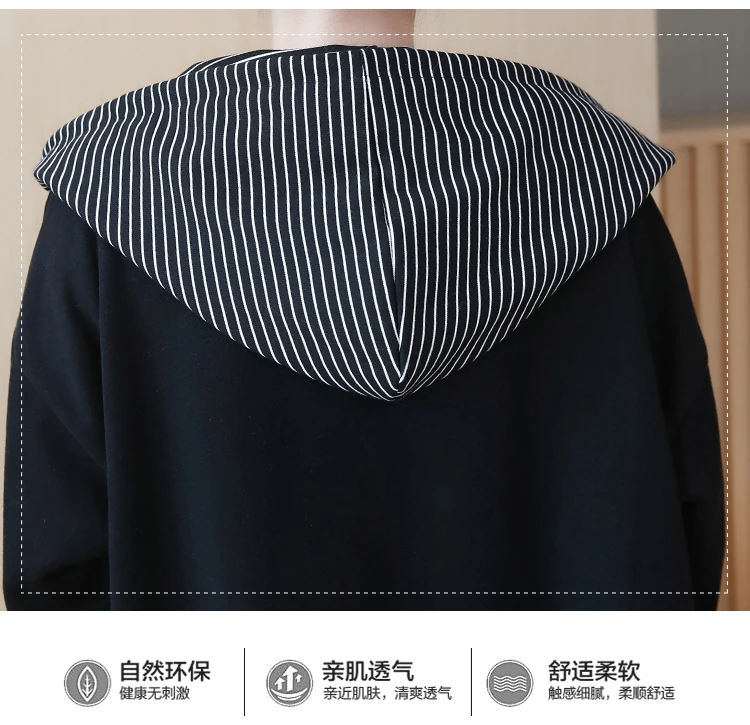 5XL куртка с капюшоном, Женское пальто, Осеннее, с принтом Микки, на молнии, размера плюс, длинное пальто, больше размера d, черное, с рисунком, ретро ветровка