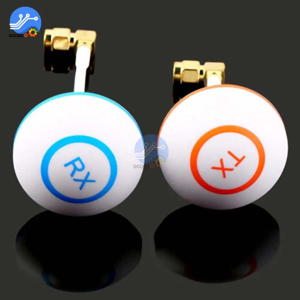 Набор мужской антенны в виде гриба 5 8 ГГц TX RX отверстие 90 градусов 2 0-дБи для RC FPV |