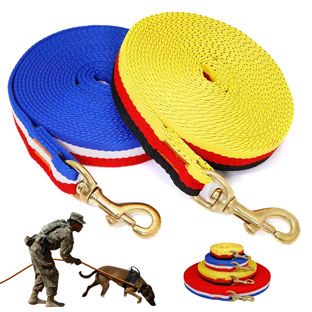 Нескользящий нейлоновый поводок для отслеживания собак длинный питомцев