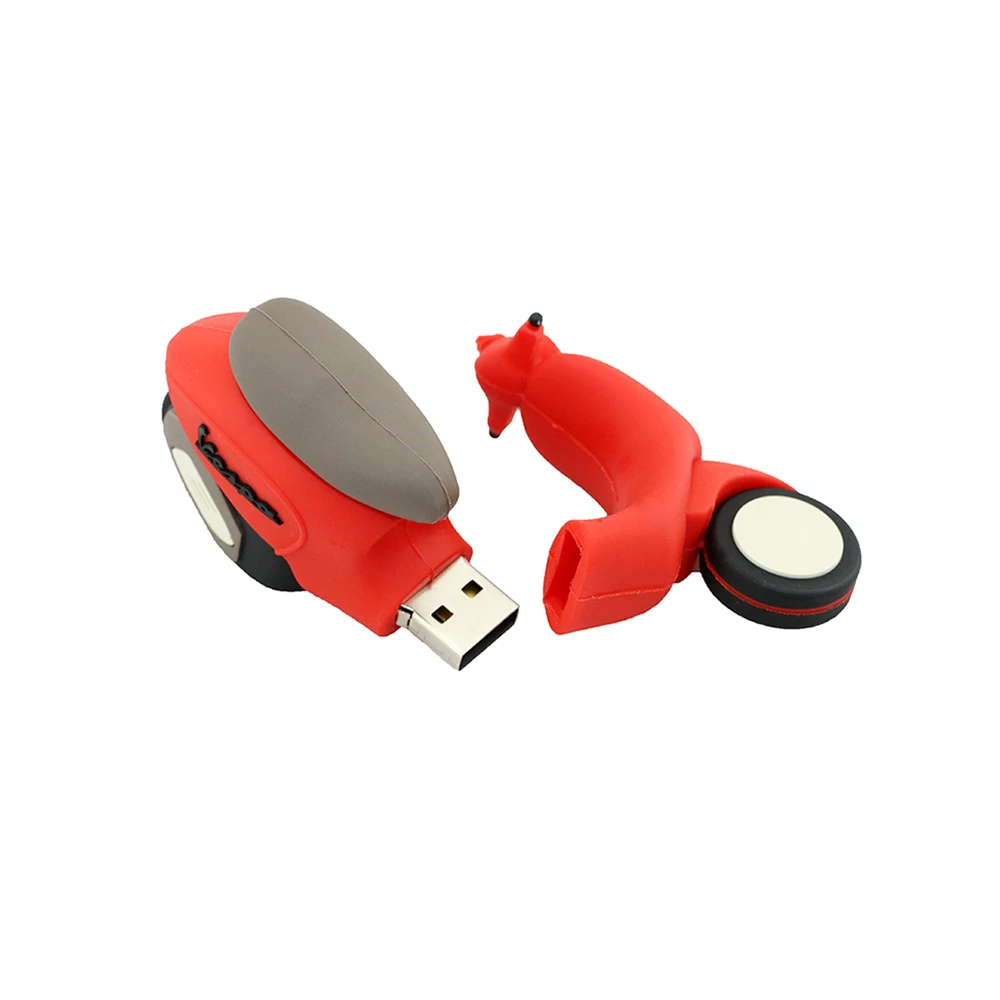 Pendrive 128 Гб мультфильм электродвигатель мотоцикла автомобиля USB флэш накопитель 256
