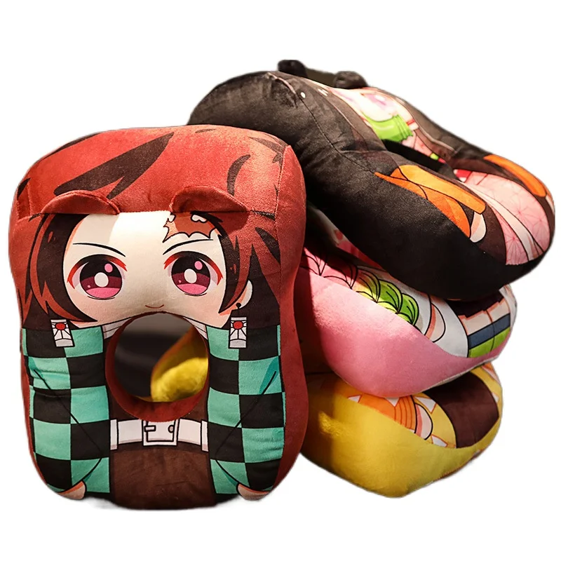 

Подушка для сна из аниме «рассекающий демонов», «киметасу нет яиба», Мультяшные милые подушки для косплея, мягкие плюшевые игрушки, подарок ...