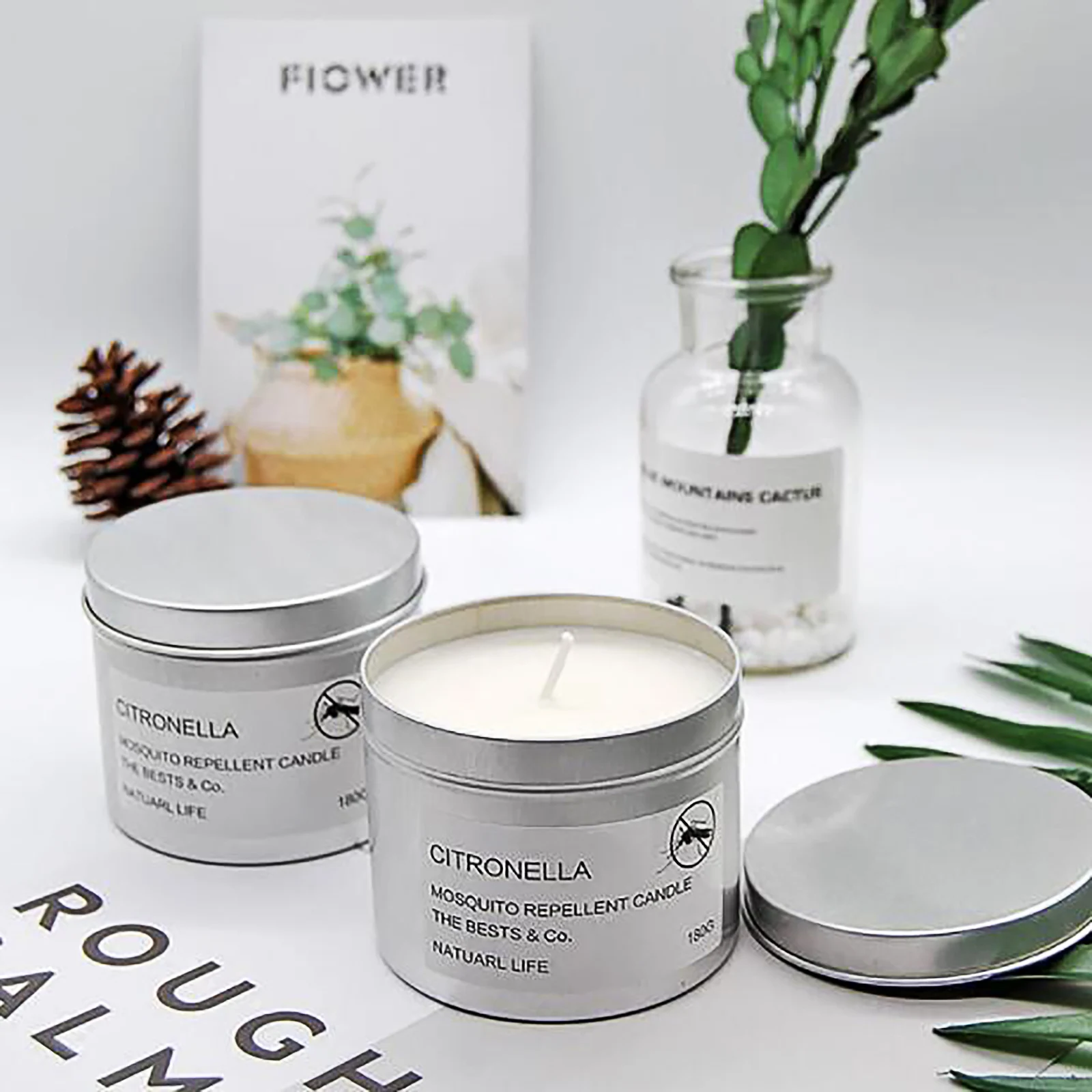 

100pcs Pure Cotton Core Candles Wicks 10/15cm DIY Candle Making Kit Pre-waxed with Oil Wicks for Party Supplies Candle Wick