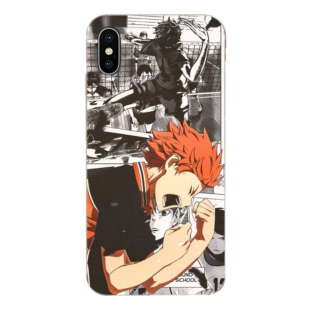 New Volleyball Anime Haikyuu Silicone Phone Cover Bag For Samsung Galaxy A51 A71 A81 A90 5G A91 A01 S11 S11E S20 Plus Ultra | Мобильные
