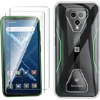 Стекло 3 в 1 + силиконовый чехол для Blackview BL5000 5G чехол из закаленного стекла Защита экрана для Blackview BL5000 5G A55