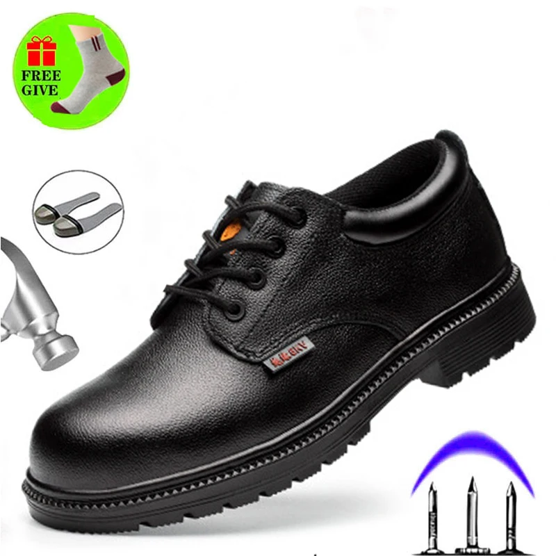 

GPQPXW Electrician 6KV Insulation Shoes Anti-smashing Anti-piercing Men's Boots Safety Shoes 2019 Indestructible Work Shoes