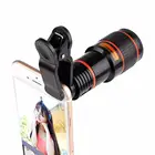 8x 12x 14x внешний телефонный объектив Телескопический зажим для мобильной камеры для наружного активного отдыха