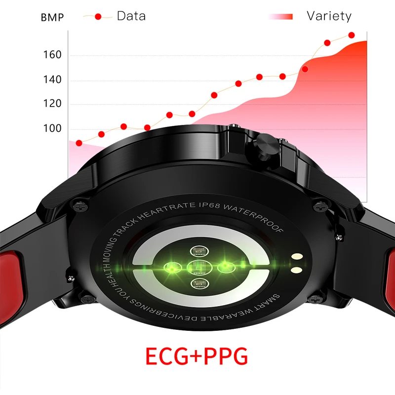 L8 Смарт часы для мужчин IP68 водонепроницаемый Reloj Hombre режим SmartWatch с кровяным