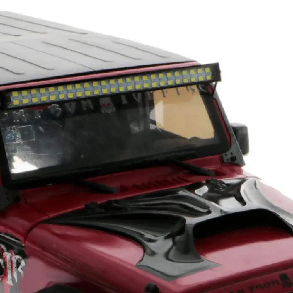 

55% Hot Sales!!! Exquisite RC LED Metal Roof Lights Bar Double Row 48 LEDs Crawlers Accessories