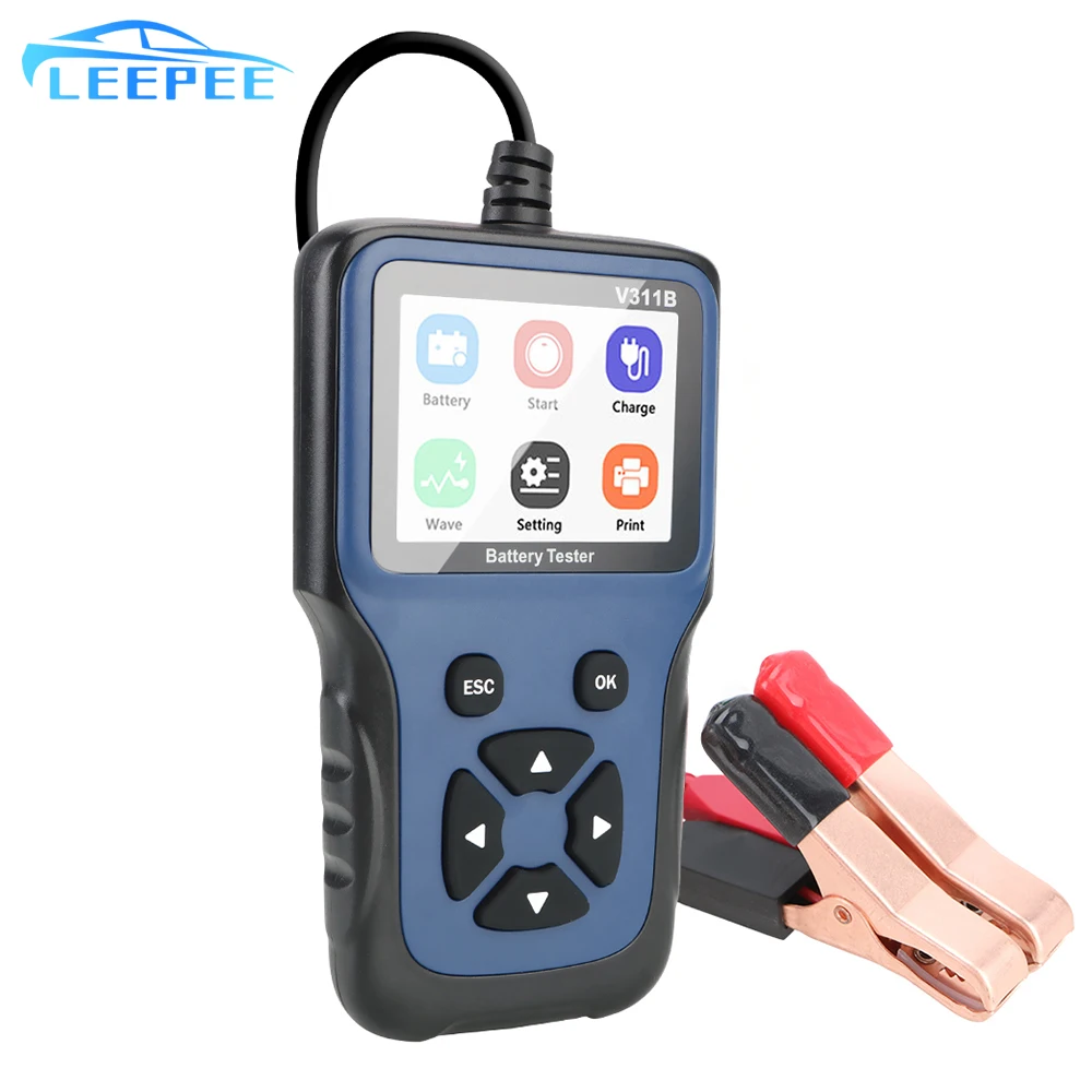 Инструмент для диагностики автомобиля 12 В|Тестер автомобильного аккумулятора