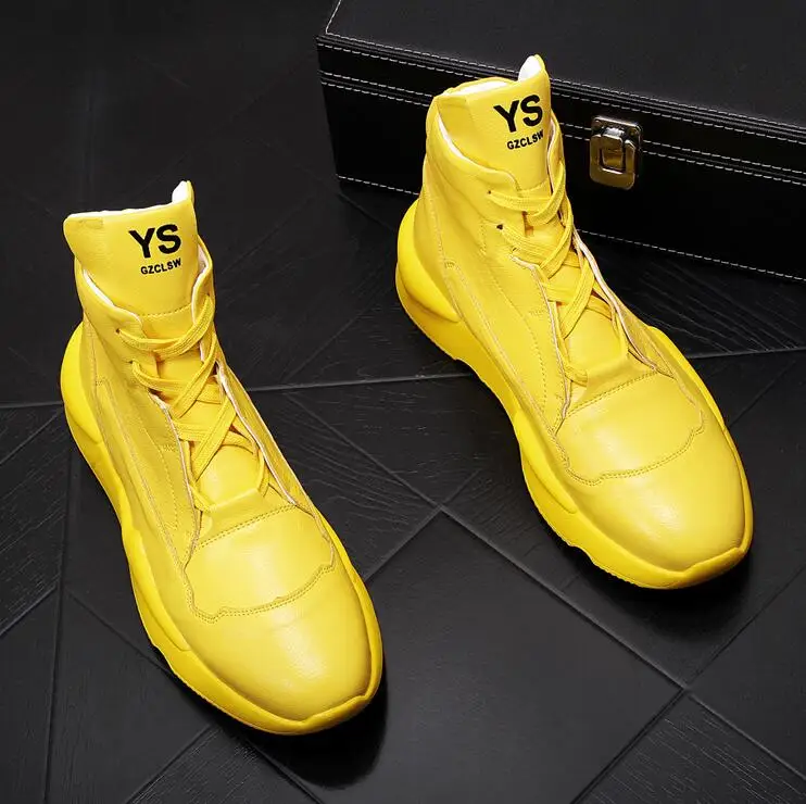 

new men's loafers shoes fashion high tops punk Sneakers flats Casual shoes Hip-hop platform shoes men zapatillas hombre