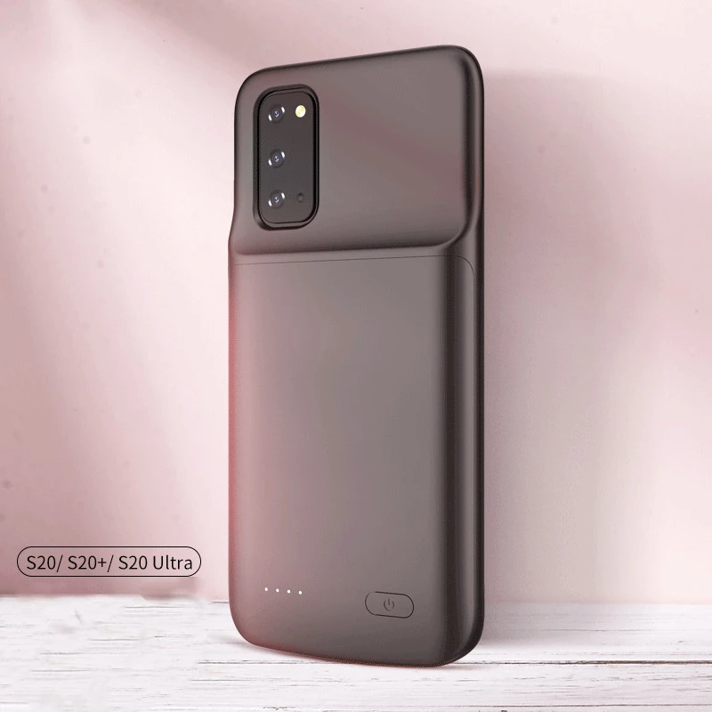 

6000mAh Battery Charger Case For Samsung S20 + S20 Ultra External Power Bank For Samsung Note 20 Ultra Shockproof Charging Cover