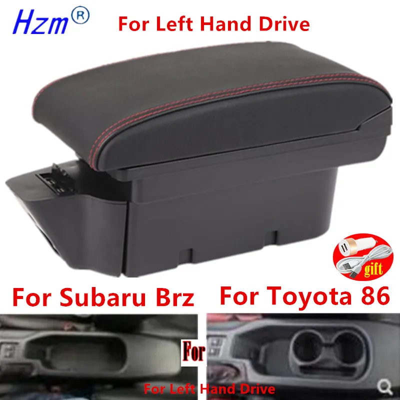 Подлокотник для Subaru Brz подлокотник Toyota 86 Gt86 левый и правый руль 2012-2020 коробка