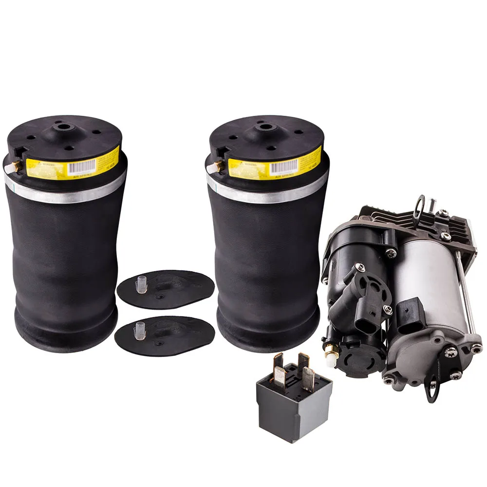 

1663200625 REAR AIR SUSPENSION BAG & AIR PUMP FOR MERCEDES W164 X164 GL320 GL350 ML500 1643200925 1643200204 A1643200904