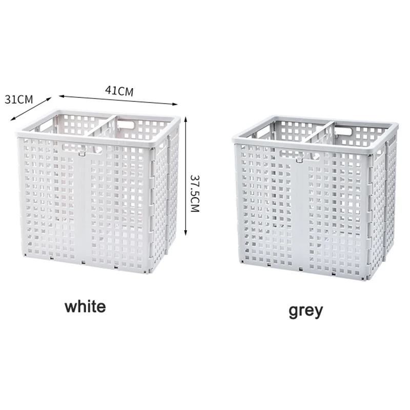 

Large Folding Laundry Basket Dirty Clothes Storage Organizer Handle Laundry Hamper Bathroom Organizer Household Accessories