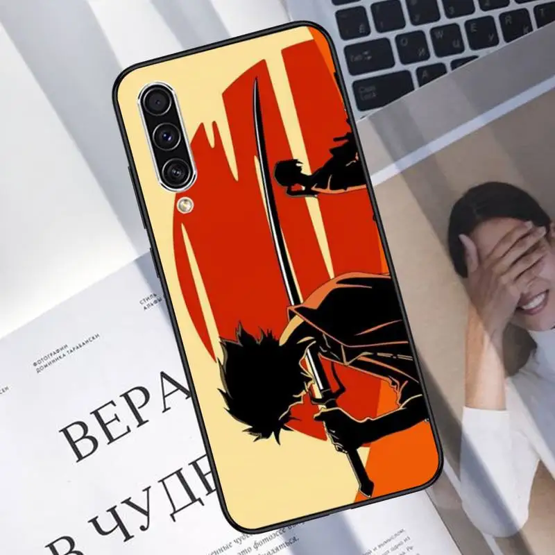 

anime swaord samurai Phone Case For Samsung Galaxy A51 A52 A71 A50 A12 A72 A21s A70 Note 20 10 S21 S20 fe S10 ultra plus