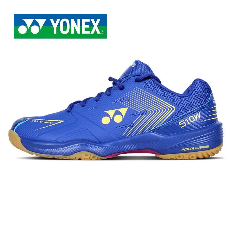 Новое поступление Yonex обувь для бадминтона амортизатор супер легкая Подушка спортивные кроссовки для мужчин и женщин Shb 510wcr - Цвет: SHB-510WCR