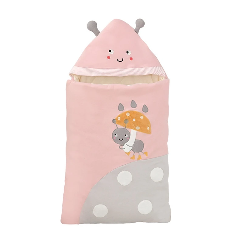 Пеленальное Одеяло с рисунком для новорожденных хлопковый конверт ребенка