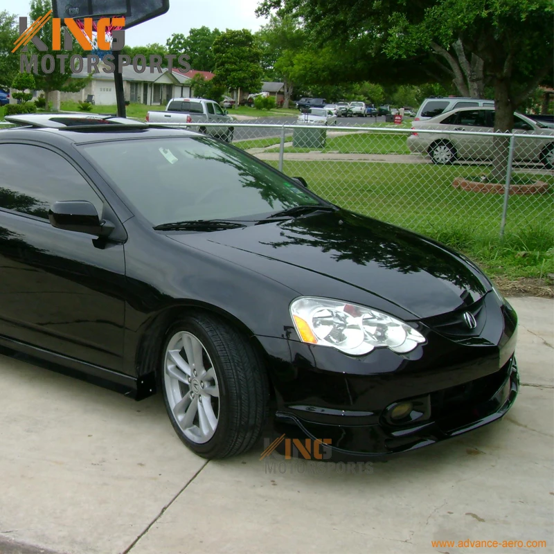Подходит для 2002 2003 2004 Acura RSX тип Спорт ПУ передний бампер спойлер|bumper lip spoiler|front bumper