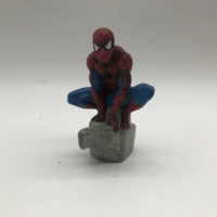 genuine marver action figure spider man toy model decoration cake plug in decoration