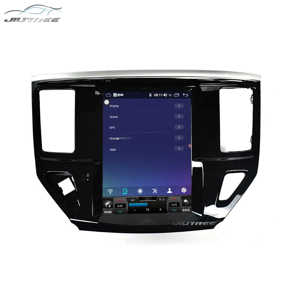 Автомагнитола на платформе Android с вертикальным экраном для Nissan Pathfinder 2012-2017