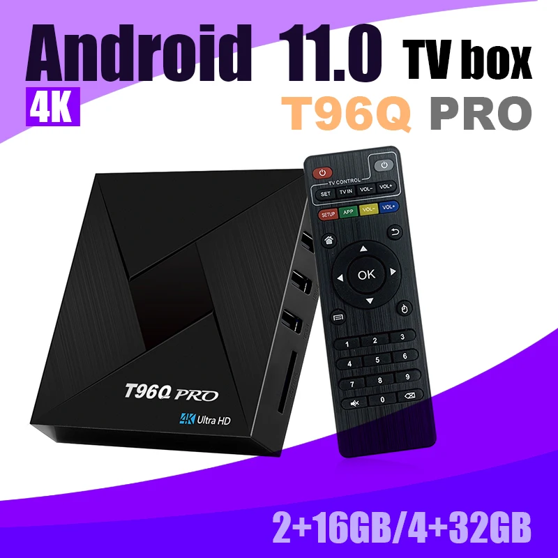 

Новая ТВ-приставка X96 X4 Smart TV Amlogic S905X4 RGB светильник OS Android ТВ-приставка 4G 32/64G Wifi Youtube AV1 медиаплеер 8K телеприставка
