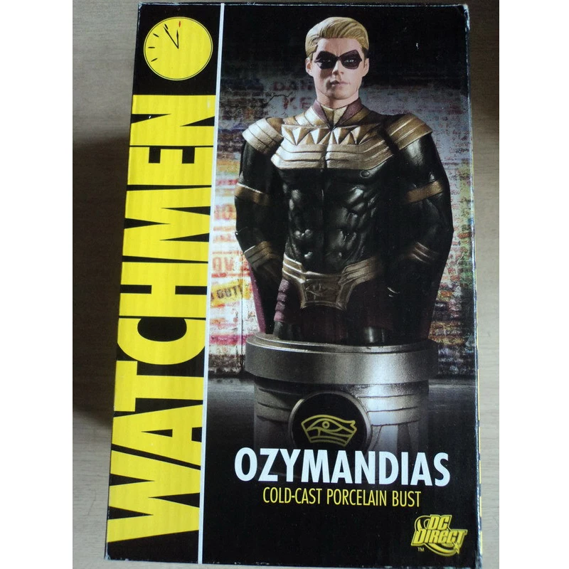 BANDAI D C сторожа 6 дюймов Ozymandias холодной литой фарфор бюст фигурка Global 5000