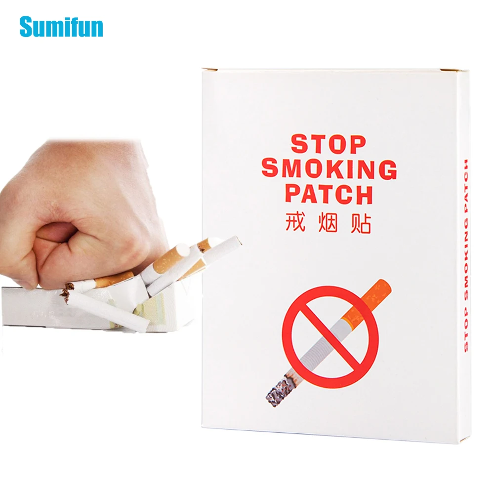 Пластырь от дыма с 100% натуральными ингредиентами 20 шт./2 коробки | Красота и