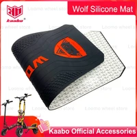 kaabo wolf warrior 11 wolf warrior x silicone mat carpet pad foot deck cover electric scooter spare parts accessories red black