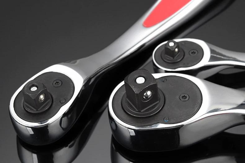 72 Зубы высокий крутящий момент быстрая набор гаечное ключа с изогнутой ручкой