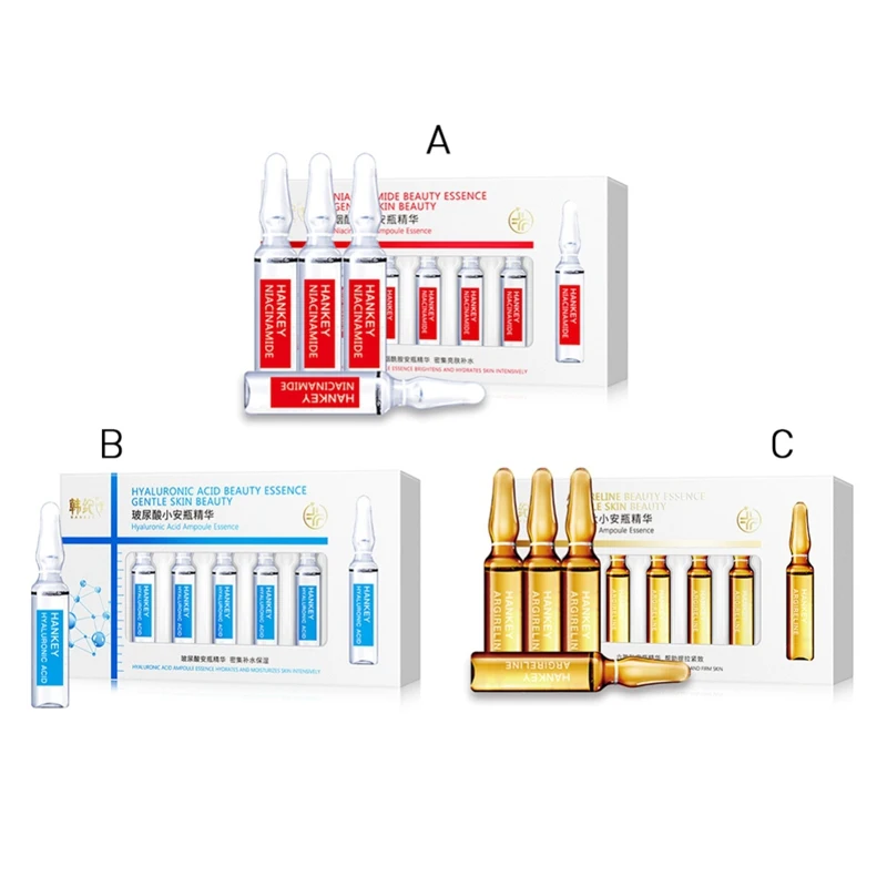 Новый шестипептидный/Ниацинамид/ампульная сыворотка с гиалуроновой кислотой